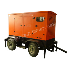 20kVA ~ 250kVA Schalldichter Tralier Mobile Generator mit CE / ISO / CIQ